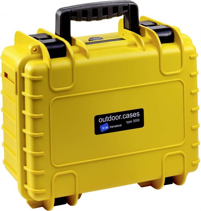 Actual product image B&W International Outdoor Case Type 3000 with compartments (Photo case, 11.70 l)