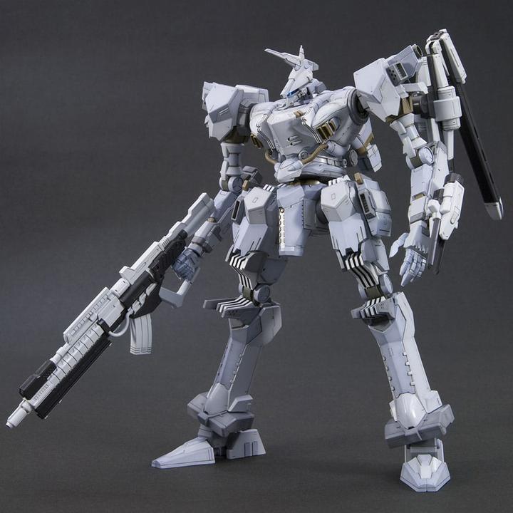 Actual product image Kotobukiya Armored Core Plastic Model Kit 1/72 Aspina White-Glint Armored Core 4 Ver. 17 cm