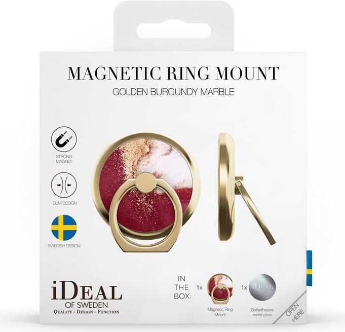 Actual product image iDeal Of Sweden Selfie Ring Golden Burgundy