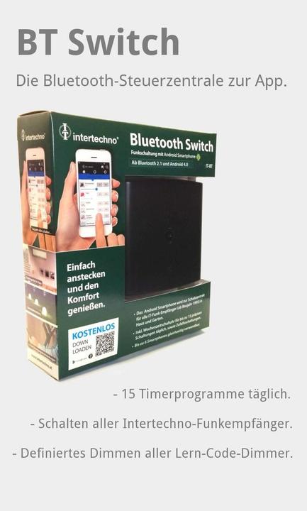 Actual product image intertechno IT BT, smartphone control