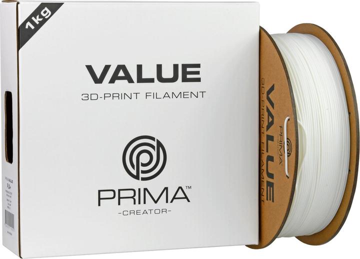 Image du produit Prima Creator PrimaValue PLA+ (PLA, 1.75 mm, 1.32 g, Blanc)