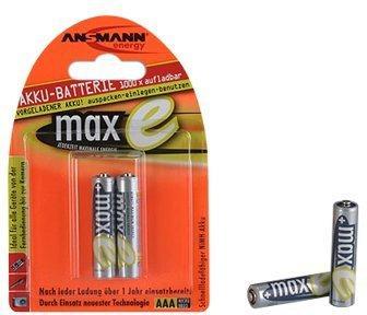 Actual product image Ansmann maxE (2 pcs., AAA, 800 mAh)