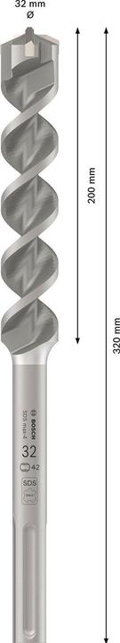 Produktbild Bosch Professional Zubehör Hammerbohrer SDS max-4 32 x 200 x 320 mm (32 mm)