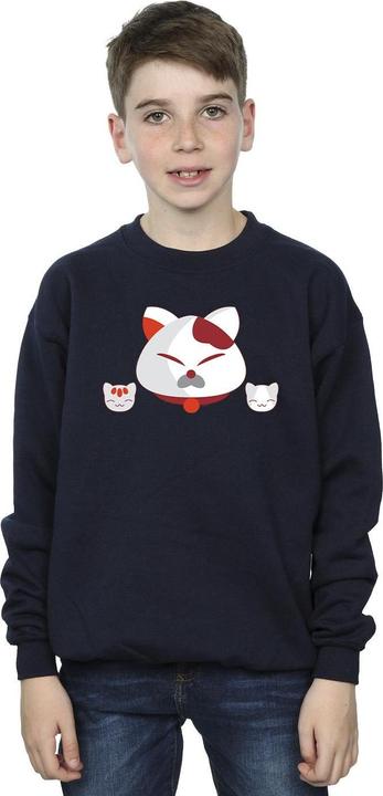 Actual product image Disney Boys Big Hero 6 Baymax Kitten Heads Sweatshirt (152, 158)