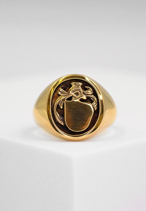 Immagine prodotto Muau Anello con stemma (64, Oro 750/18 K)