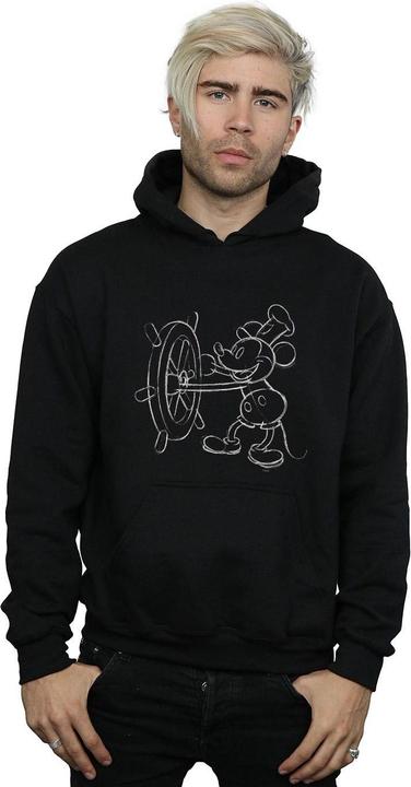 Produktbild Disney Mickey Mouse Steamboat Sketch Kapuzenpullover (M)