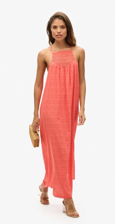 Produktbild Superdry strandkleid rückenfrei lang spitze (M)
