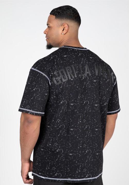 Immagine prodotto Gorilla Wear Maglietta Saginaw oversize - Nero Fuso (S)