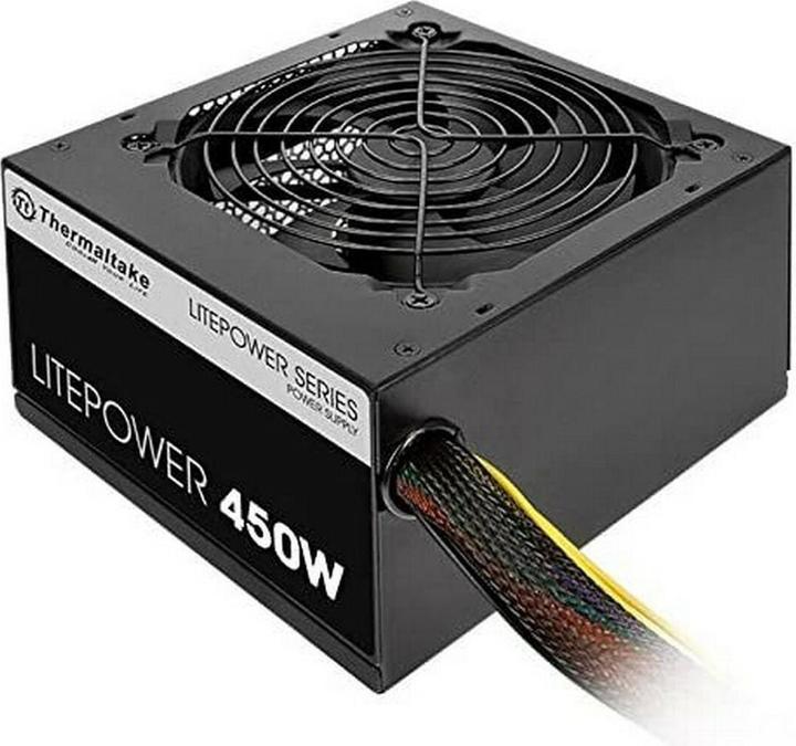 Produktbild Thermaltake Netzteil Litepower II Schwarz 450W PS-LTP-0450NPCNEU-2 (450 W, aktiv, 120 mm) (450 W)