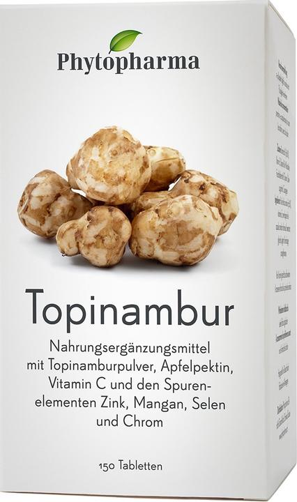 Immagine prodotto Phytopharma Topinambur (150 Pezzo/i, Pillole, 160 g)