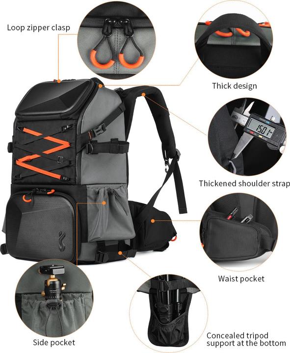 Produktbild K&F Concept Beta (Fotorucksack, 32 l)