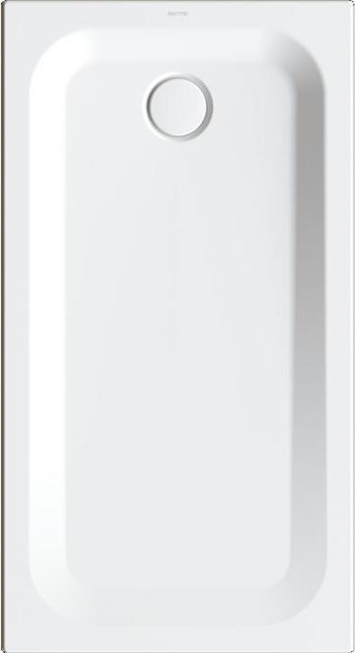 Actual product image Bette BetteUltra rectangular shower tray 1300x700x35mm, with glaze plus