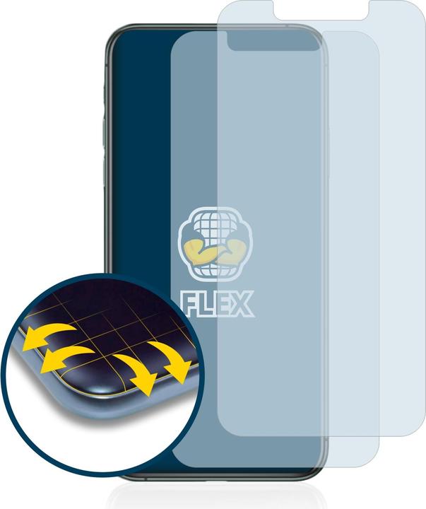 Actual product image BROTECT Full-Cover Protector (2 Piece, Apple iPhone 11 Pro Max)