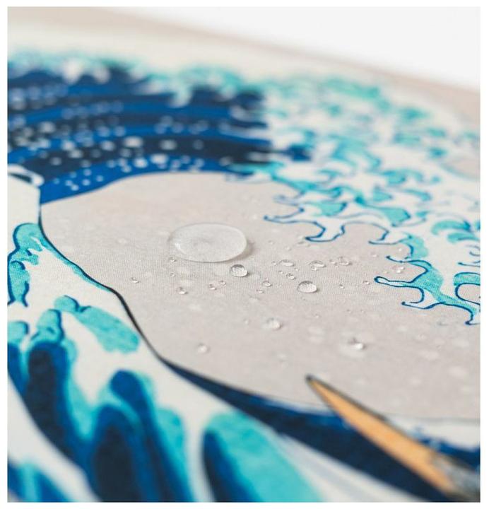 Actual product image Grupo Erik HOKUSAI - La Grande Vague - Tapis de Bureau XL (XL)