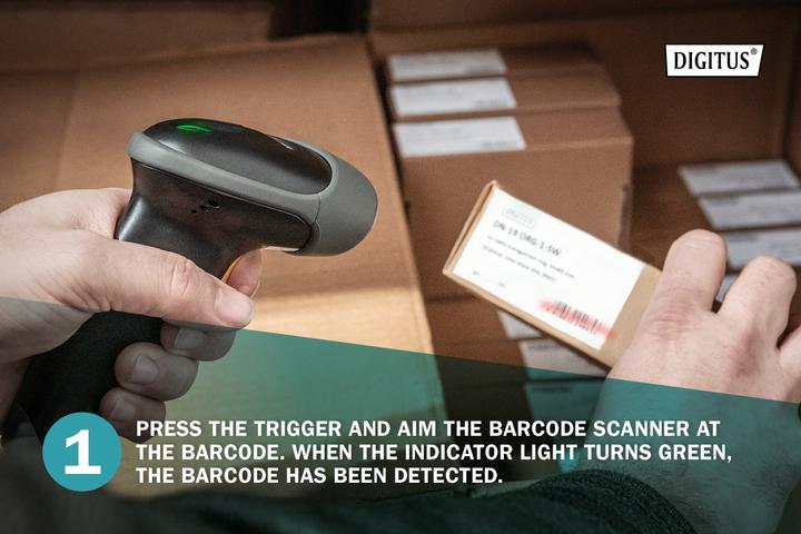 Actual product image Digitus DA-81003 (2D barcodes, 1D barcodes)