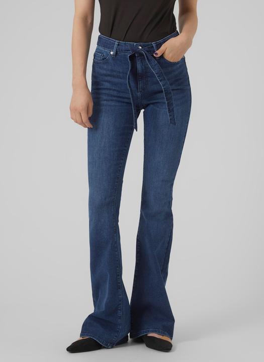 Immagine prodotto Vero Moda VMSIGA Jeans a vita alta con cintura svasata (W28/L32)