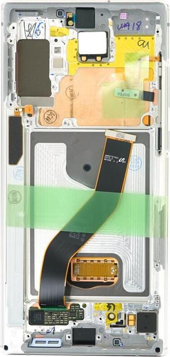 Actual product image Samsung Display unit N975F Galaxy Note 10+ /5G aura white GH82-20838B (Display, Galaxy Note 10+ 5G, Galaxy Note 10 Plus)