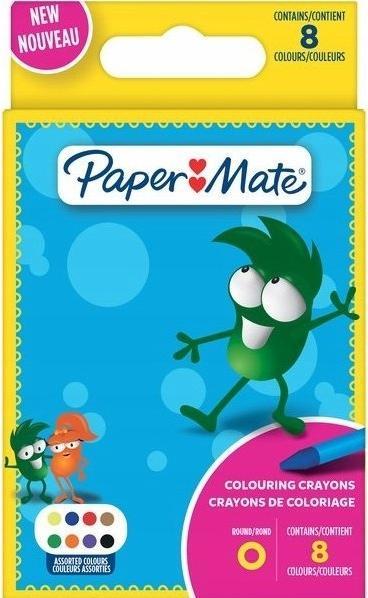 Produktbild Paper Mate Wachsmaler Kids Colouring Bunt 8er M Blister (Mehrfarbig, 8 x)