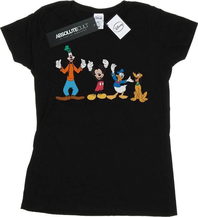 Actual product image Disney Womens/Ladies Mickey Mouse Friends Cotton T-Shirt (XXL)