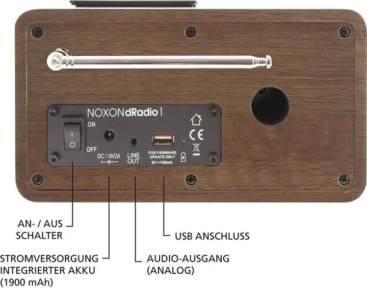 Actual product image Noxon dRadio 1 (DAB+, FM)