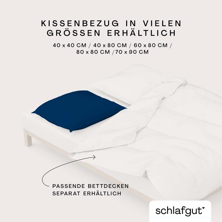 Image du produit schlafgut Woven Satin (Taie d'oreiller, 60 x 80 cm)