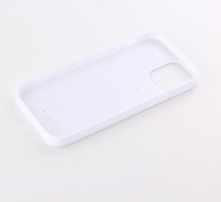 Immagine prodotto PhoneLook Coque Silicone rigide blanc Arancione brillante (Apple iPhone 12 mini)