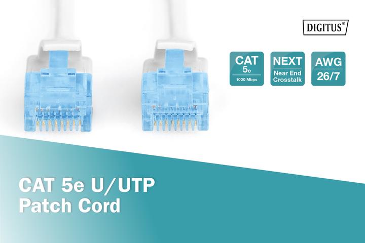 Immagine prodotto Digitus Cavo di rete (U/UTP, CAT5e, 3 m)
