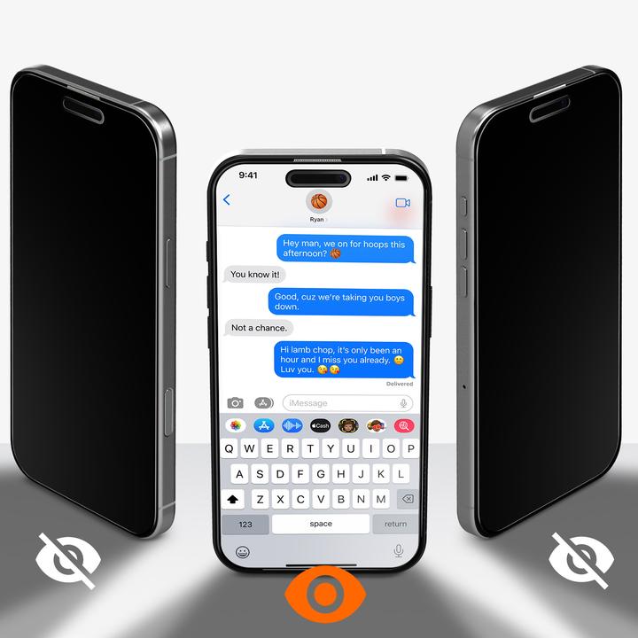 Actual product image Avizar ClearGuard Privacy Film (1 Piece, Apple iPhone 16 Pro Max)