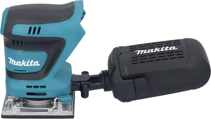 Productafbeelding Makita DBO 484 ZJ Accu vlakschuurmachine 18 V 112 x 102 mm + Makpac - zonder accu, zonder oplader (Vlakschuurmachine, 210 W)