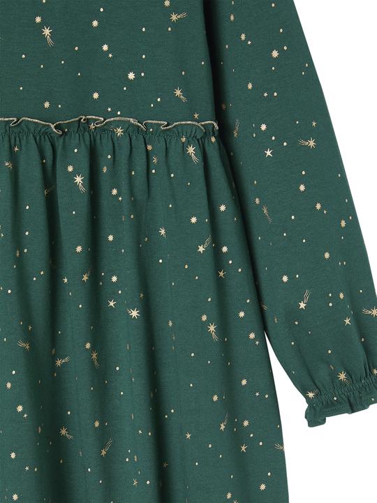 Actual product image Vertbaudet Festive girl's dress with shiny stars (92)