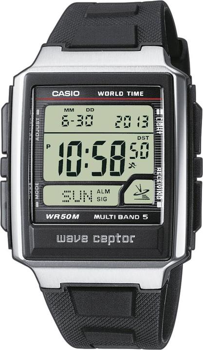 Actual product image Casio Wv-59e-1avef (Digital watch, Radio-controlled clock, Hybrid watch, 39 mm)