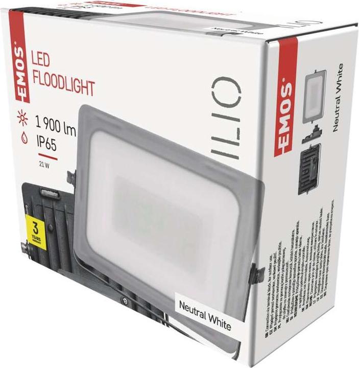 Image du produit Emos Projecteur ILIO 21W 1900 lm AC 220 V - 240 V (LED)