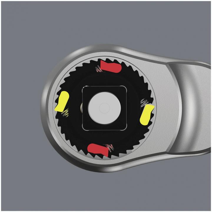 Actual product image Wera 8100 SA 10 Zyklop Metal Ratchet Set (1/4")