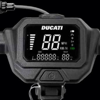 Actual product image Ducati Pro2 Plus (20 km/h, 25 km, 350 W)