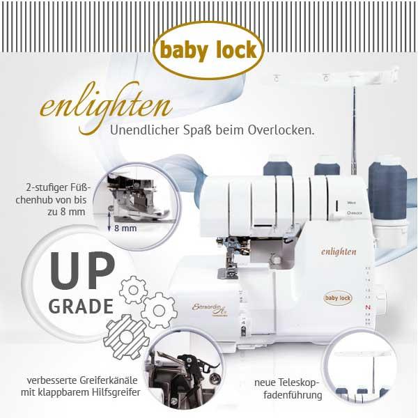 Actual product image Baby Lock Babylock Enlighten Overlock
