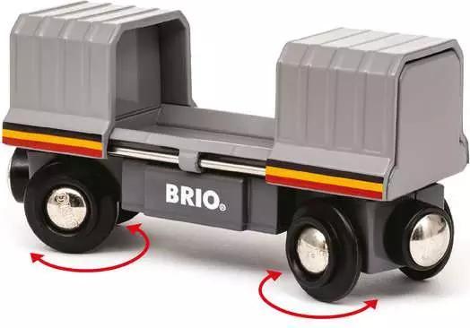 Produktbild Ravensburger BRIO World – 36089 Trains of the World Santa Fe Zug | Spielzeugzug für Kinder ab 3 Jahren