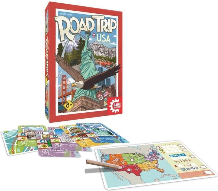 Produktbild Game Factory Road Trip USA (mult) (Deutsch, Französisch, Italienisch, Englisch)