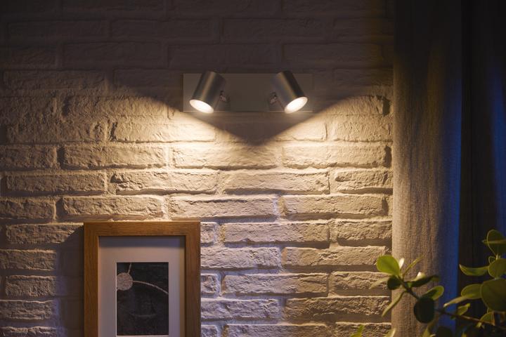 Immagine prodotto Philips Hue Tonalità Argenta Base BT (350 lm, GU10)