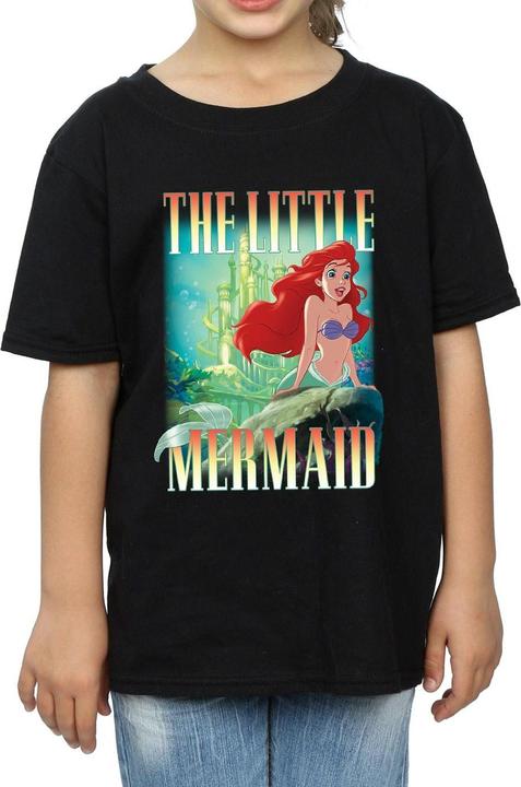 The Little Mermaid Ariel Montage TShirt Mädchen aus Baumwolle