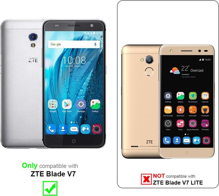 Produktbild Cadorabo TPU Frosted Cover (ZTE Blade V7)