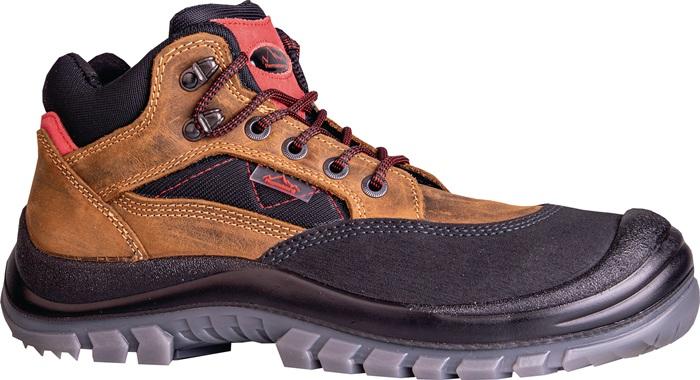 Produktbild Remisberg Sicherheitsstiefel Sherpa Grösse 43 braun/rot S3 EN ISO 20345 Nubukleder (S3, 43)