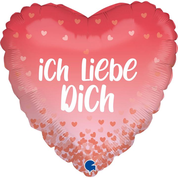 Actual product image Grabo Foil balloon I love you