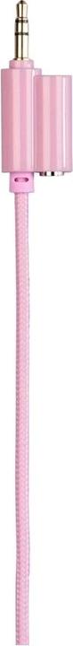 Actual product image Thomson HED8100P Children's headphones, on-ear, with cable, volume limiter, pink