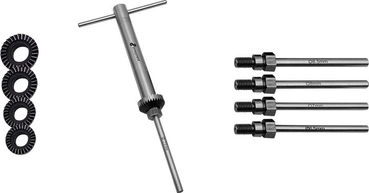 Actual product image Paulimot Ventilsitzfräser-Set 45° und 90°, Ø 32,5 – 42,5 mm, 11-teilig