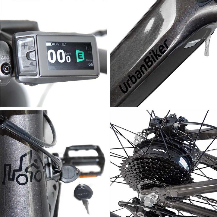 Immagine prodotto Urbanbiker UB300 | Mountain E-Bike | Bis zu 140 km Reichweite