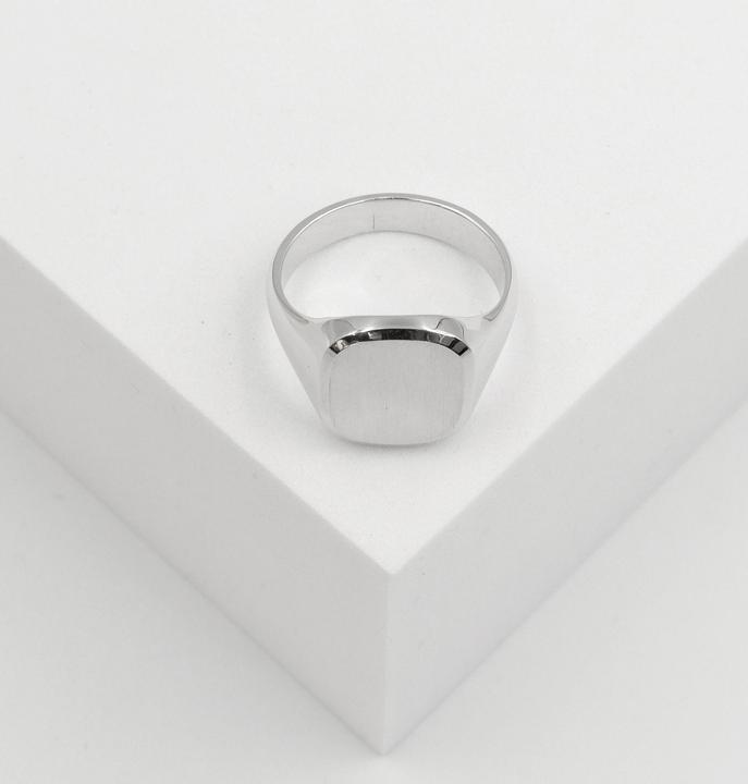 Produktbild Muau Plattenring (56, 925 Silber)