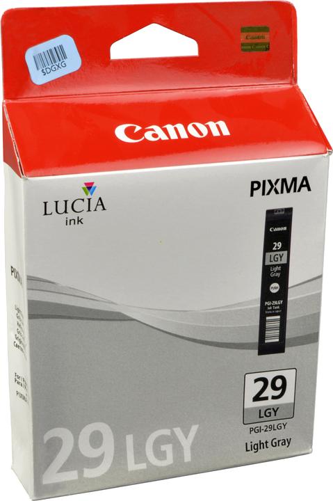 Actual product image Canon Pgi-29lgy (LGY)