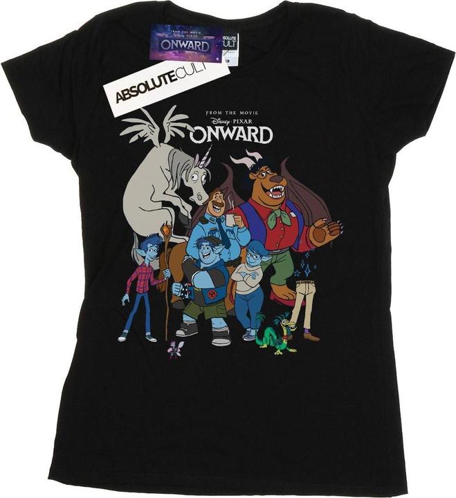 Immagine prodotto Disney Onward Character Collage Maglietta Donna (XL)
