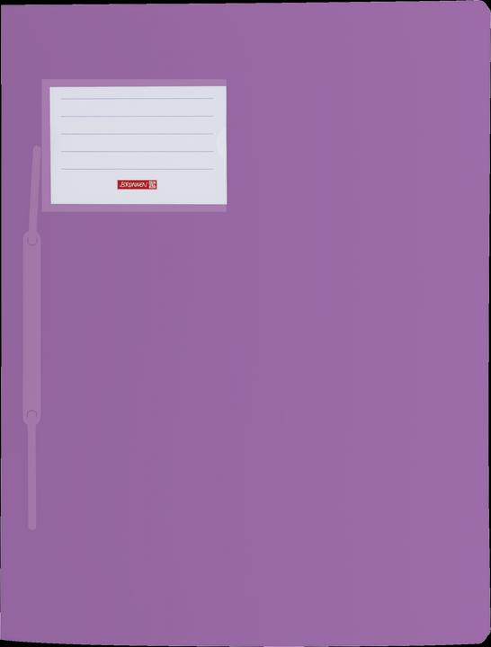 Produktbild Schnellhefter FACT! Kunststoff violett pastell transluzent DIN A4 (A4, 1 x)