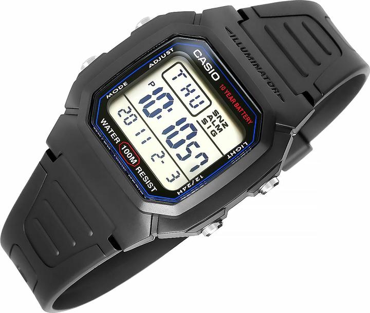 Image du produit Casio W-800h-1aves (Montre numérique, 44 mm)